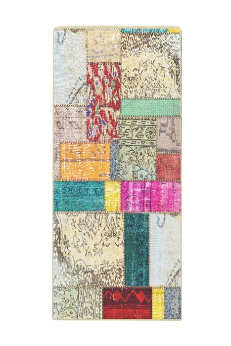 Conceptum Chaos Djt Alfombra de Pasillo Multicolor 80 x 300 cm